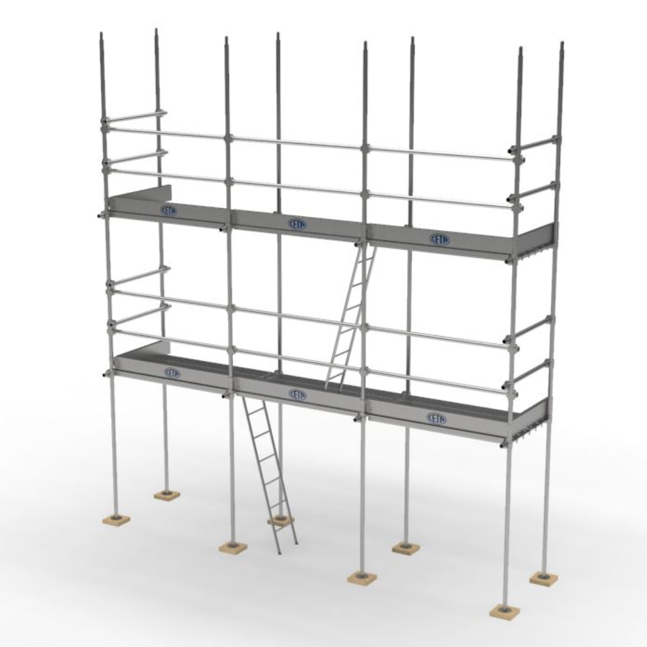 FLANŞLI İSKƏLƏ SİSTEMİ